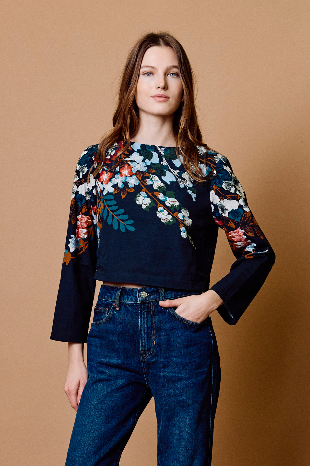 Cleobella Sophie Blouse- Fleuron multi